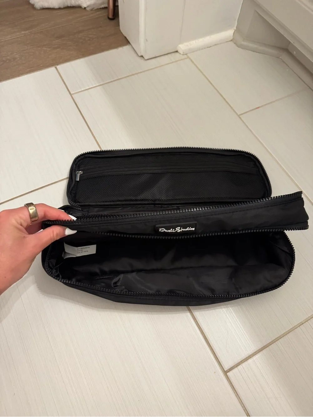 Black Travel Case for hair tools